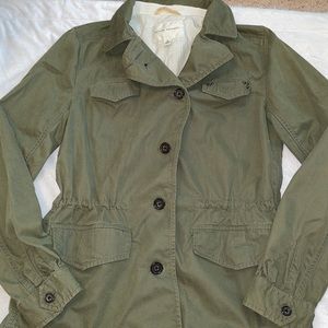Banana republic green jacket